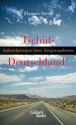 Imagen del vendedor de Tschss Deutschland Aufzeichnungen eines Ausgewanderten a la venta por antiquariat rotschildt, Per Jendryschik