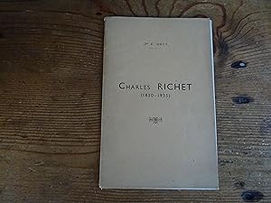 CHARLES RICHET (1850-1935)