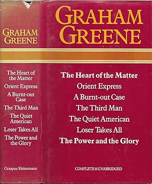Seller image for Graham Greene Selected Works Omnibus: The Heart of the Matter, Stamboul Train (Orient Express), A Burnt-out Case, The Third Man, The Quiet American, Loser Takes All, The Power and the Glory for sale by BASEMENT BOOKS