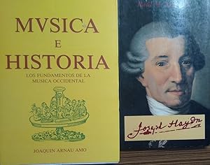 Imagen del vendedor de JOSEPH HAYDN PRNCIPE DE LAS SINFONAS + MSICA E HISTORIA Los fundamentos de la msica occidental a la venta por Libros Dickens