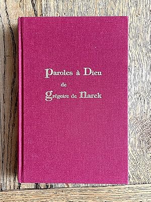 Image du vendeur pour Paroles  Dieu. Introduction, traduction et notes par Annie et Jean-Pierre Mah. mis en vente par Librairie Pierre BRUNET