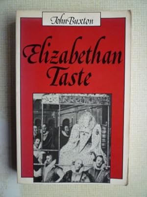 Image du vendeur pour Elizabethan Taste mis en vente par WeBuyBooks