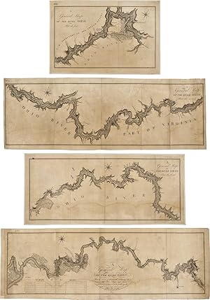 A GENERAL MAP OF THE RIVER OHIO, FROM ITS SOURCE TO ITS MOUTH: CONTAINING THE NAMES OF THE TOWNS ...