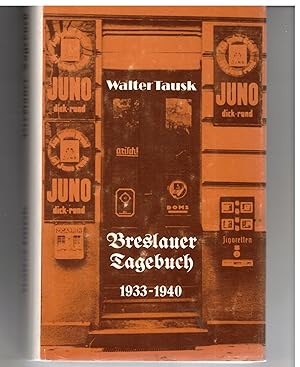 Bild des Verkufers fr Breslauer Tagebuch 1933-1940 zum Verkauf von Bcherpanorama Zwickau- Planitz
