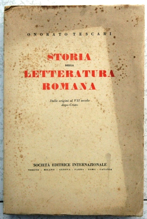 storia della letteratura romana