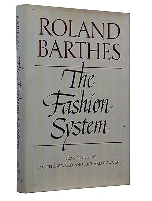 Imagen del vendedor de The Fashion System a la venta por Bowman Books