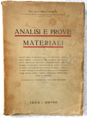 analisi e prove materiali