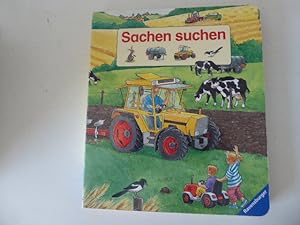 Seller image for Sachen suchen. Kleinkind-Bilderbuch. Hartpappe for sale by Deichkieker Bcherkiste