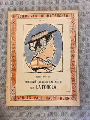 Imagen del vendedor de Immerwhrender Kalender von La Forcla a la venta por Genossenschaft Poete-Nscht