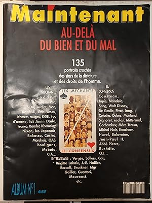 Seller image for Maintenant - Au-del du bien et du mal for sale by Les Kiosques