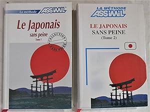 Méthode quotidienne Assimil : Le Japonais Sans Peine : Tome 1 (3e édition) & Tome 2 (2e édition r...