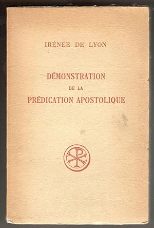 Seller image for Dmonstration de la prdication apostolique. Nouvelle traduction de l'Armenien avec introduction et notes par L. M. Froidevaux for sale by Libreria antiquaria Atlantis (ALAI-ILAB)