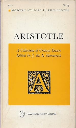 Seller image for Aristotle [signed] A Collection of Critical Essays for sale by Walden Books