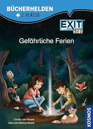 Imagen del vendedor de EXIT - Das Buch Kids, Bcherhelden 2. Klasse, Gefaehrliche Ferien a la venta por moluna