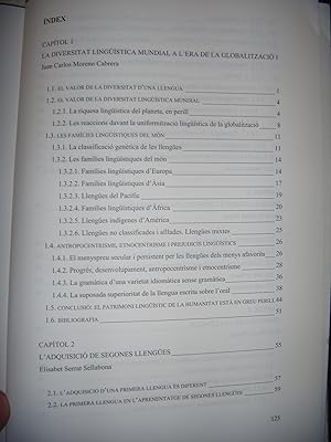 Imagen del vendedor de Llengua i immigraci . Diversitat lingüstica i aprenentatge de llengües a la venta por Les-Feuillets-du-Vidourle