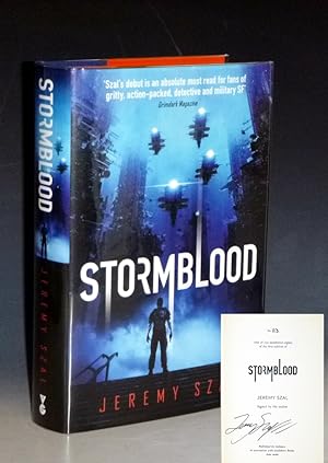 Bild des Verkufers fr Stormblood (signed, First Edition, Limited 113 of 250 copies) zum Verkauf von Alcuin Books, ABAA/ILAB