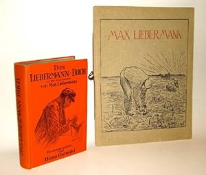 Seller image for Das Liebermann-Buch. Mit 270 Bildern von Max Liebermann. Dazu eine BEIGABE. for sale by Versandantiquariat Brck (VDA / ILAB)