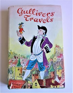 Gulliver`s Travels into several remote nations of the world. - Mit Schutzumschlag (Walter Trier)
