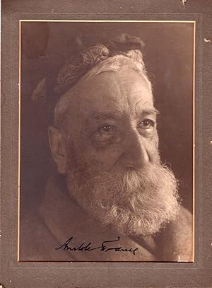 Anatole France Autograph | signed vintage photographs