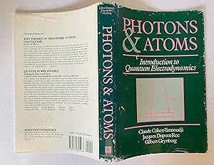 Image du vendeur pour Photons and Atoms: Introduction to Quantum Electrodynamics mis en vente par Copper Street Books