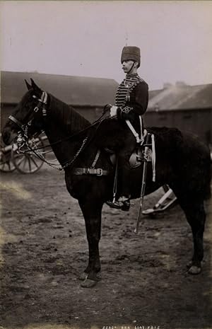 United Kingdom military Sergeant Royal Horse Artillery Old FGOS Photo 1890