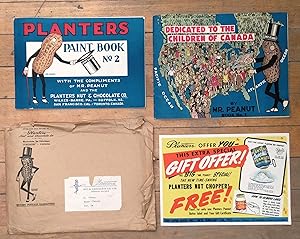 Image du vendeur pour Planters Peanuts colouring books (Book No. 1 & Paint Book No. 2) mis en vente par Attic Books (ABAC, ILAB)