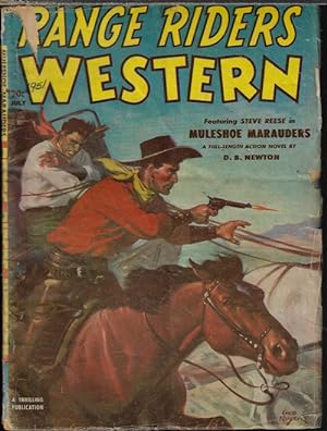 Seller image for RANGE RIDERS WESTERN: July 1951 for sale by Books from the Crypt