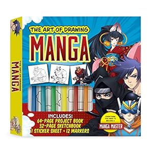 Bild des Verkufers fr The Art of Drawing Manga Kit: Everything you need to become a manga master zum Verkauf von WeBuyBooks
