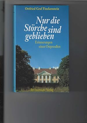 Seller image for Nur die Strche sind geblieben. Erinnerungen eines Ostpreuen. for sale by Antiquariat Frank Dahms