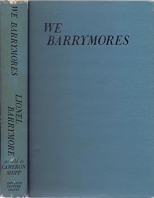 Bild des Verk�ufers f�r We Barrymores zum Verkauf von Round Table Books, LLC