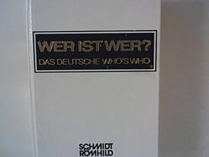 Seller image for Wer ist Wer? - Das Deutsche Who's Who: XXXIV. Ausgabe 1995/96 for sale by ANTIQUARIAT FRDEBUCH Inh.Michael Simon