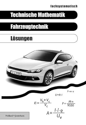 Immagine del venditore per Technische Mathematik Fahrzeugtechnik, Lsungen venduto da Studibuch