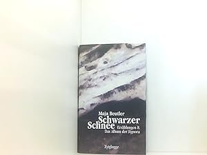 Seller image for Schwarzer Schnee: Erzhlungen & Das Album der Signora Erzhlungen & das Album der Signora for sale by Book Broker