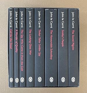 Seller image for The Smiley Collection: Call for the Dead, A Murder of Quality, The Spy Who Came in from the Cold, The Looking Glass War, Tinker Tailor Soldier Spy, The Honourable Schoolboy, Smiley's People, The Secret Pilgrim for sale by Fahrenheit's Books