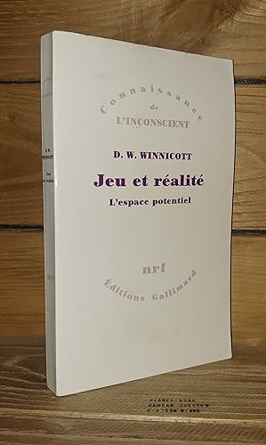 Seller image for JEU ET REALITE - (playing and reality) : L'espace potentiel. Prface de J.-B. Pontalis for sale by Planet's books
