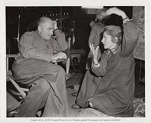 Immagine del venditore per Letter from an Unknown Woman (Original photograph of Max Ophls and Joan Fontaine on the set of the 1948 film) venduto da Royal Books, Inc., ABAA