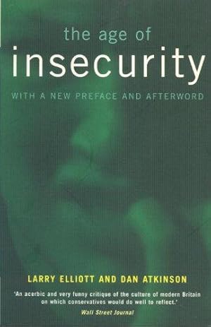 Seller image for The Age of Insecurity for sale by WeBuyBooks