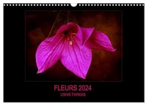 Seller image for FLEURS 2024 ( FR - Version ) (Calendrier mural 2024 DIN A3 vertical), CALVENDO calendrier mensuel for sale by BuchWeltWeit Ludwig Meier e.K.