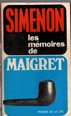 Imagen del vendedor de LES MEMOIRES DE MAIGRET a la venta por Mr.G.D.Price