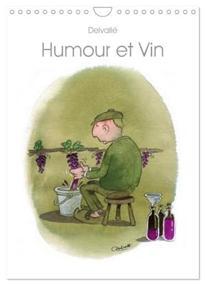 Seller image for Humour et Vin (Calendrier mural 2024 DIN A4 horizontal), CALVENDO calendrier mensuel for sale by BuchWeltWeit Ludwig Meier e.K.