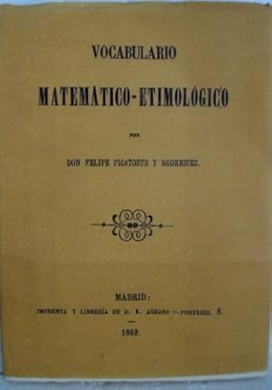 Imagen del vendedor de VOCABULARIO MATEMTICO- ETIMOLGICO a la venta por LIBRERIA AZACAN