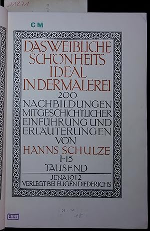 Imagen del vendedor de DAS WEIBLICHE SCHONHEITS IDEAL IN DER MALEREI. a la venta por Antiquariat Bookfarm