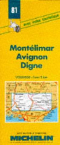 Bild des Verkufers fr Montelimar-Avignon-Digne: No.81 (Michelin Maps) zum Verkauf von WeBuyBooks