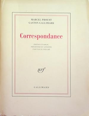 Image du vendeur pour Correspondance, 1912-1922.: Edition etablie, presentee et annotee par Pascal Fouche. mis en vente par Studio Bibliografico Adige