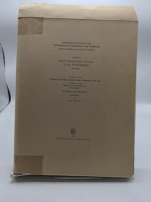 Bild des Verkufers fr Sonderreihe: Schmettausche Karten von Pommern (um 1780). 33 Bltter 1 : 50 000 (komplett mit 23 S. bersichtbroschur). (=Verffentlichungen der Historischen Kommission fr Pommern, Reihe III: Historischer Atlas von Pommern. Neue Folge). zum Verkauf von Antiquariat Bcherwurm