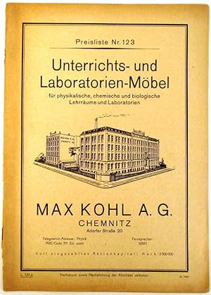 Unterrichts- und Laboratorien-Möbel für physikalische, chemische und biologische Lehrräume und La...