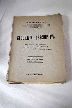 Seller image for Geografa descriptiva for sale by Alcan Libros