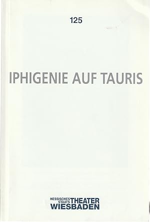 Bild des Verkufers fr Programmheft Johann Wolfgang von Goethe IPHIGENIE AUF TAURIS Premiere 17. Juli 1993 Spielzeit 1992 / 93 Nr. 125 zum Verkauf von Programmhefte24 Schauspiel und Musiktheater der letzten 150 Jahre