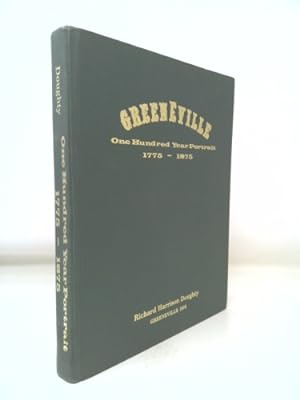 Seller image for Greeneville: One hundred year portrait (1775-1875) for sale by ThriftBooksVintage