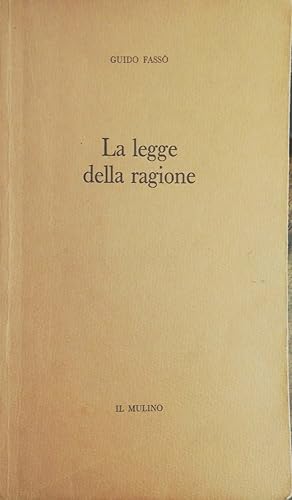 Seller image for La legge della ragione for sale by librisaggi